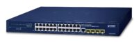 Planet GS-4210-24T4S IPv4/IPv6, 24-Port 10/100/1000T + 4-Port 100/1000X SFP L2/L4 SNMP Manageable Gigabit Ethernet Switch(supports ERPS Ring, CloudViewer app, M