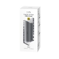 Cudy CS700 laptop dock/port replicator Wired USB 3.2 Gen 2 (3.1 Gen 2) Type-C Gray - Slika 10