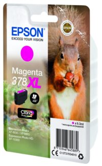 EPSON Singlepack Cyan 378XL Squirrel Clara Photo HD Ink - Slika 3