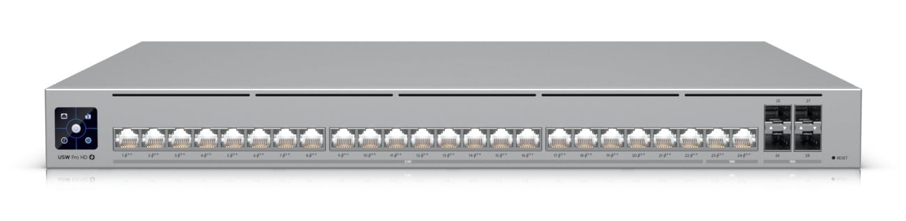 Ubiquiti UniFi Pro HD 24 PoE Managed L2/L3 2.5G Ethernet (10...