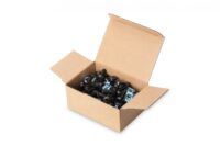 M6 installation screw set, 50 pieces 50x black screws, cage nuts and washers - Slika 2