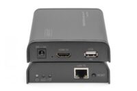 HDMI KVM Extender, 120 m, Full HD, 1080p over network cable (Cat 5, 5E, 6), - Slika 3
