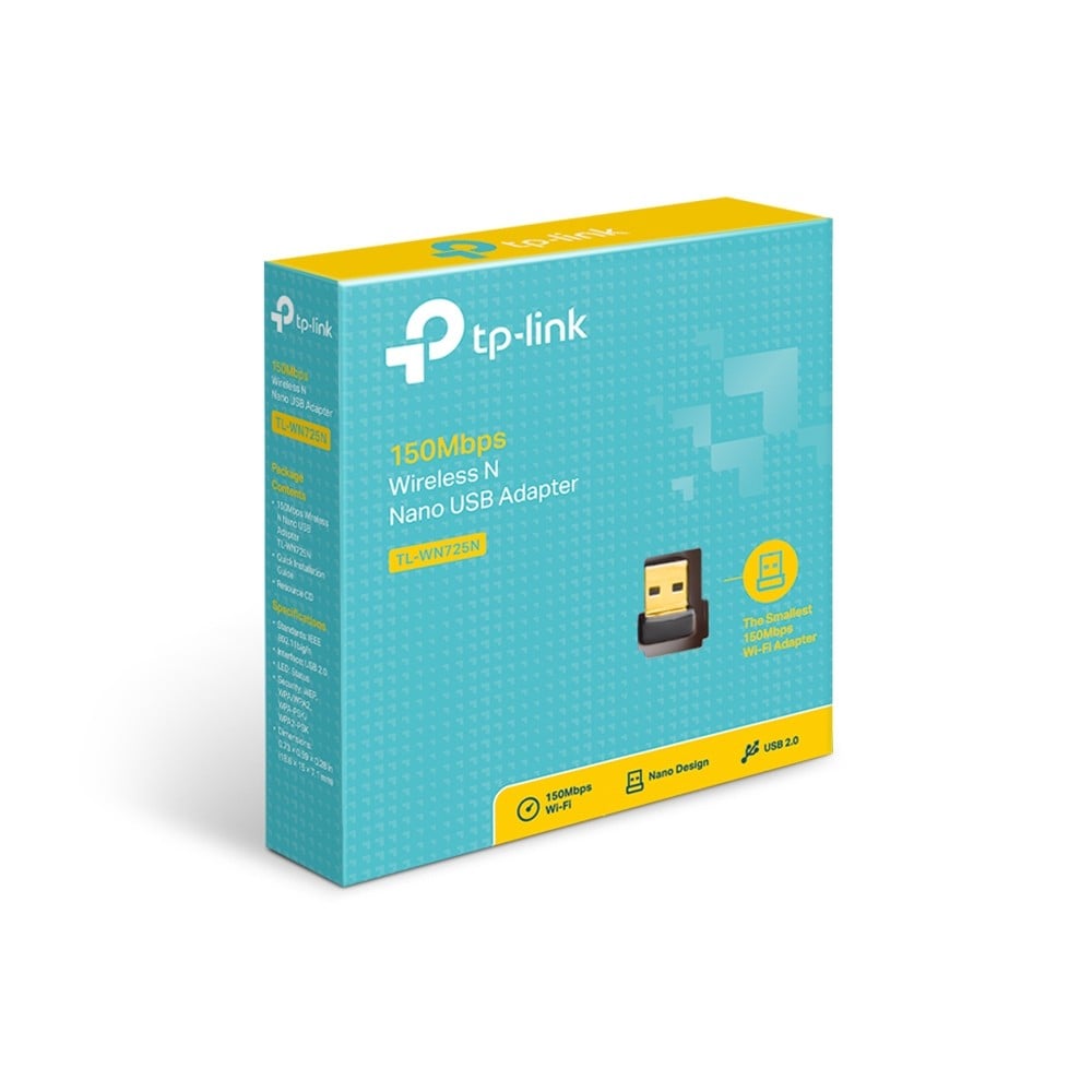 TP-Link TL-WN725N 150Mbps Nano Wi-Fi USB Adapter - Slika 4