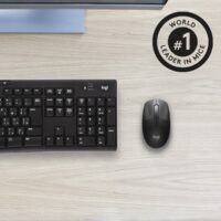 M190 Full-size wireless mouse - MID GREY - Slika 5