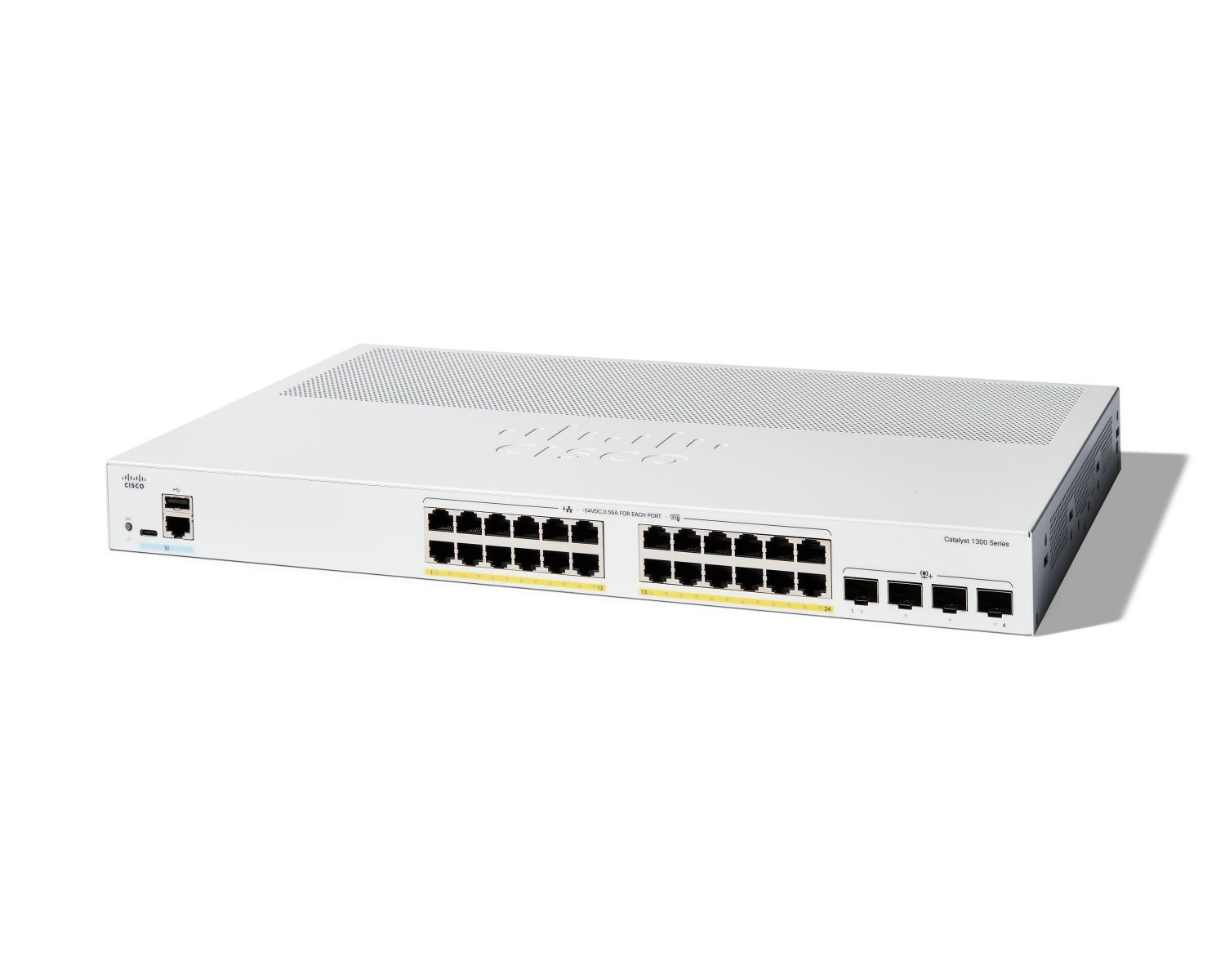 Catalyst 1300 24-port GE, PoE, 4x10G SFP+