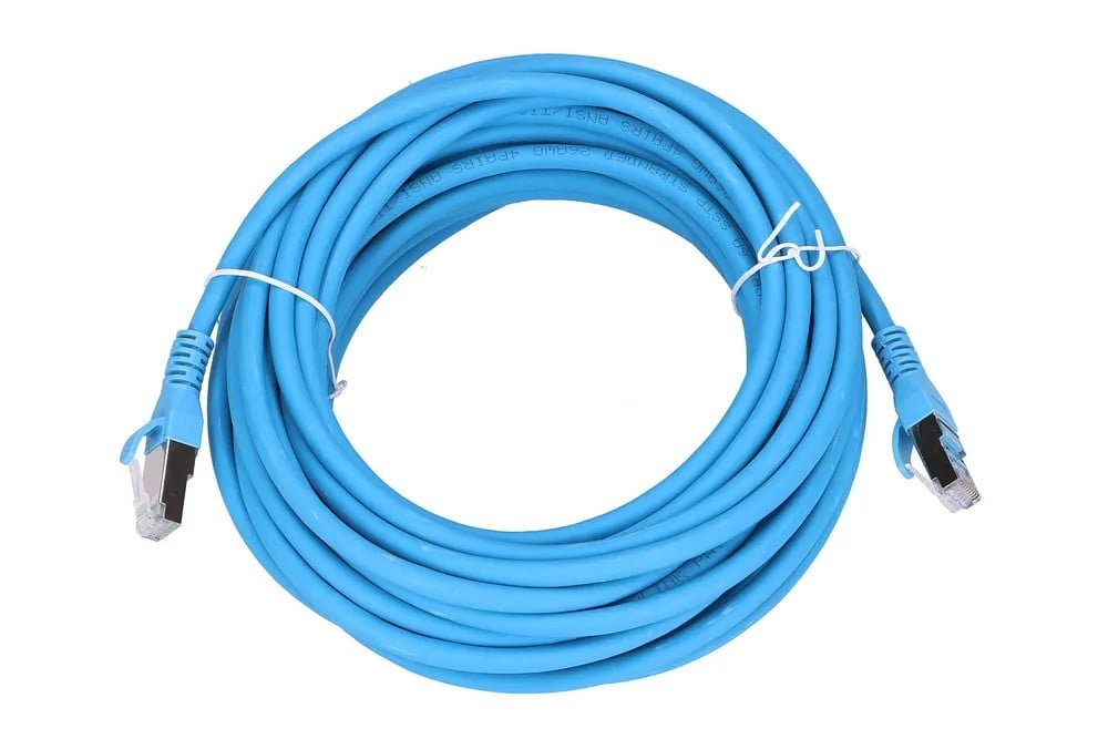 Extralink Kat.6A S/FTP 10m | LAN Patchcord | Copper twisted ...