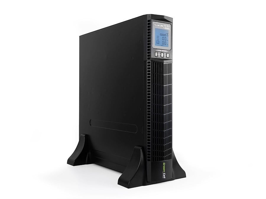 Green Cell UPS RTII 1000VA 900W with LCD Display