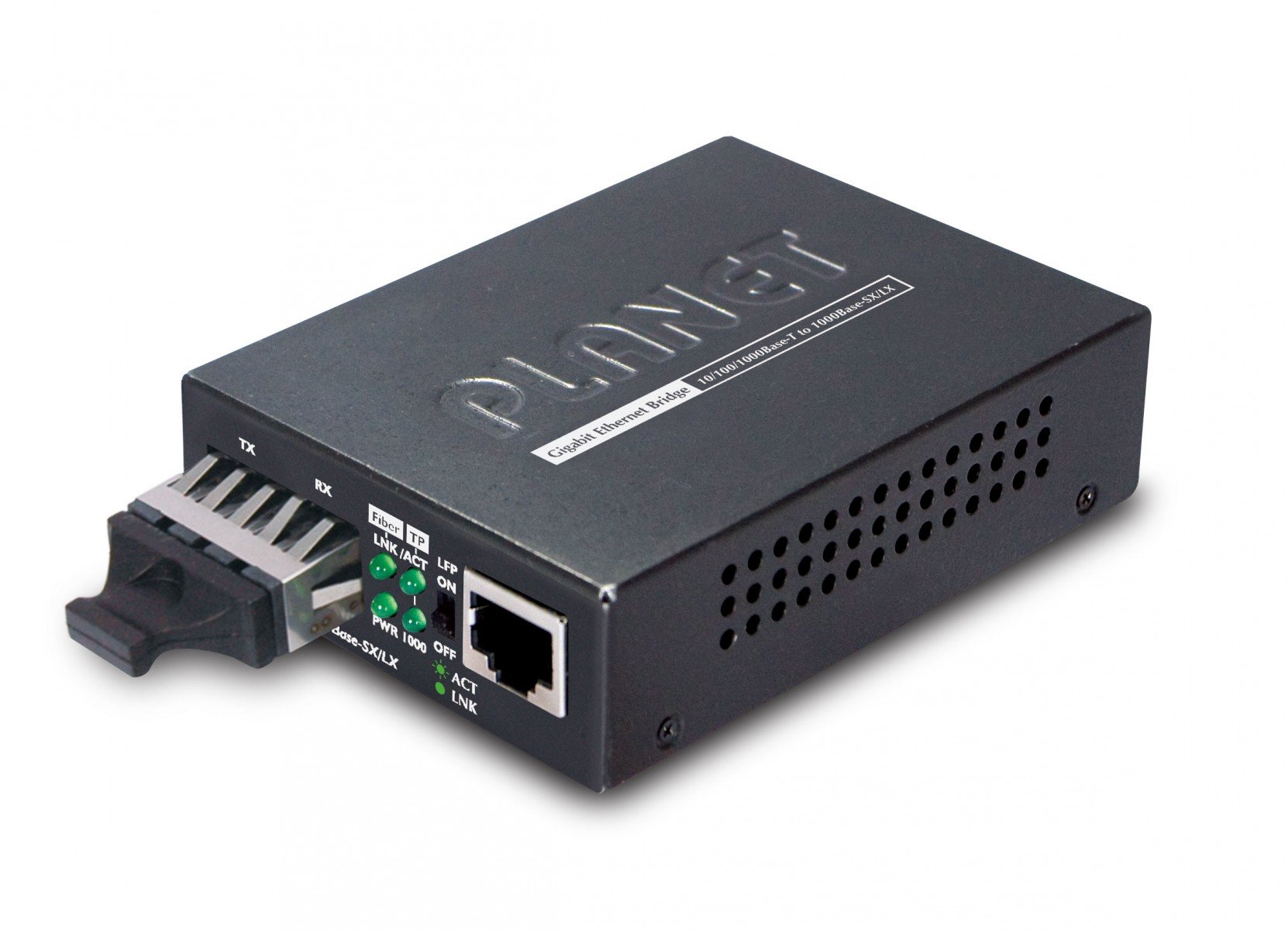 Planet GT-802 10/100/1000Base-T to 1000Base-SX Gigabit Conve...