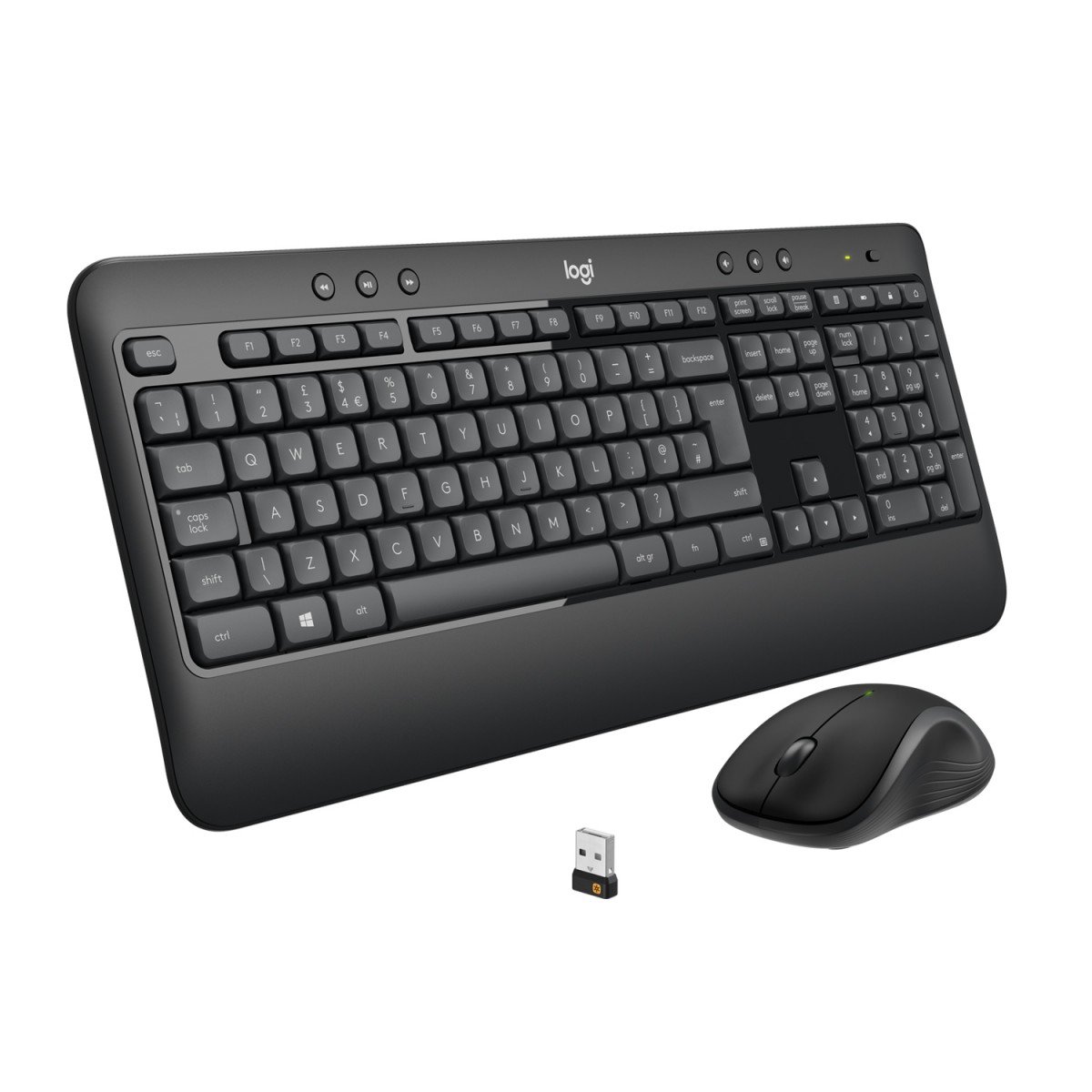 Logitech MK540 ADVANCED Wireless Keyboard and Mouse Combo US...