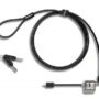 Lenovo 4X90H35558 cable lock Black, Stainless steel 1.83 m