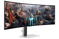 Samsung Odyssey LS49CG934SUXEN computer monitor 124.5 cm (49") 5120 x 1440 pixels DQHD OLED Silver - Slika 5