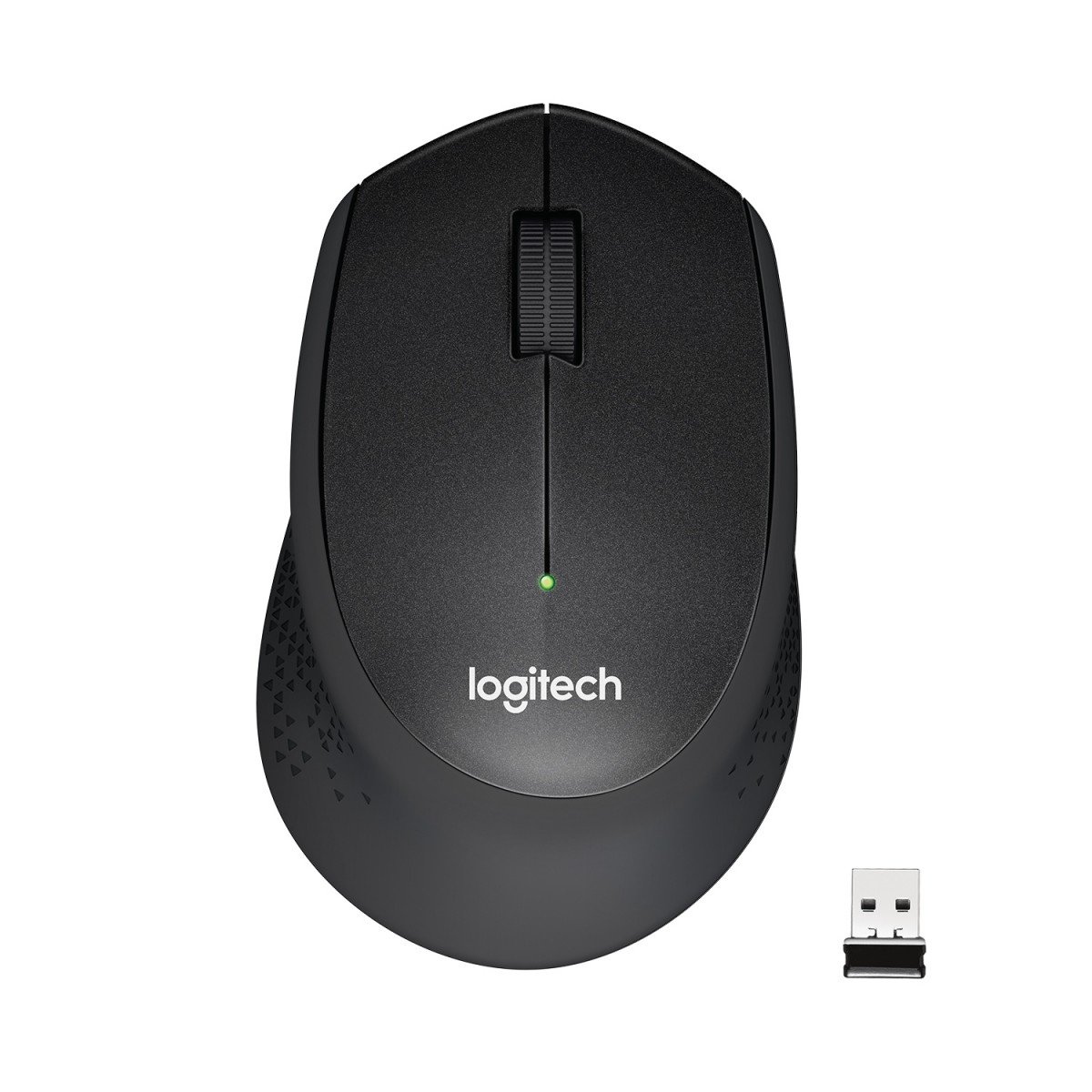 Logitech M330 SILENT PLUS – BLACK – 2.4GHZ ̵...