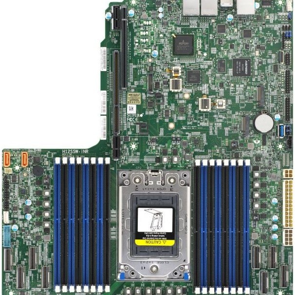 Supermicro MBD-H12SSW-INR-B H12 AMD UP platform w.EPYC SP3 R...