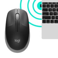 M190 Full-size wireless mouse - MID GREY - Slika 4