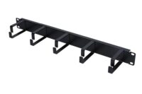 Extralink Cable organizer | 1U, black - Slika 2