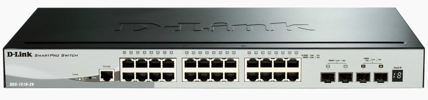 D-Link DGS-1510 Managed L3 Gigabit Ethernet (10/100/1000) Bl...