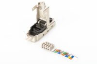 CAT 6A Field Termination Plug, STP, dust cap, bend relief - Slika 4