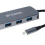 D-Link 6-in-1 USB-C Hub with HDMI/Gigabit Ethernet/Power Delivery DUB-2335