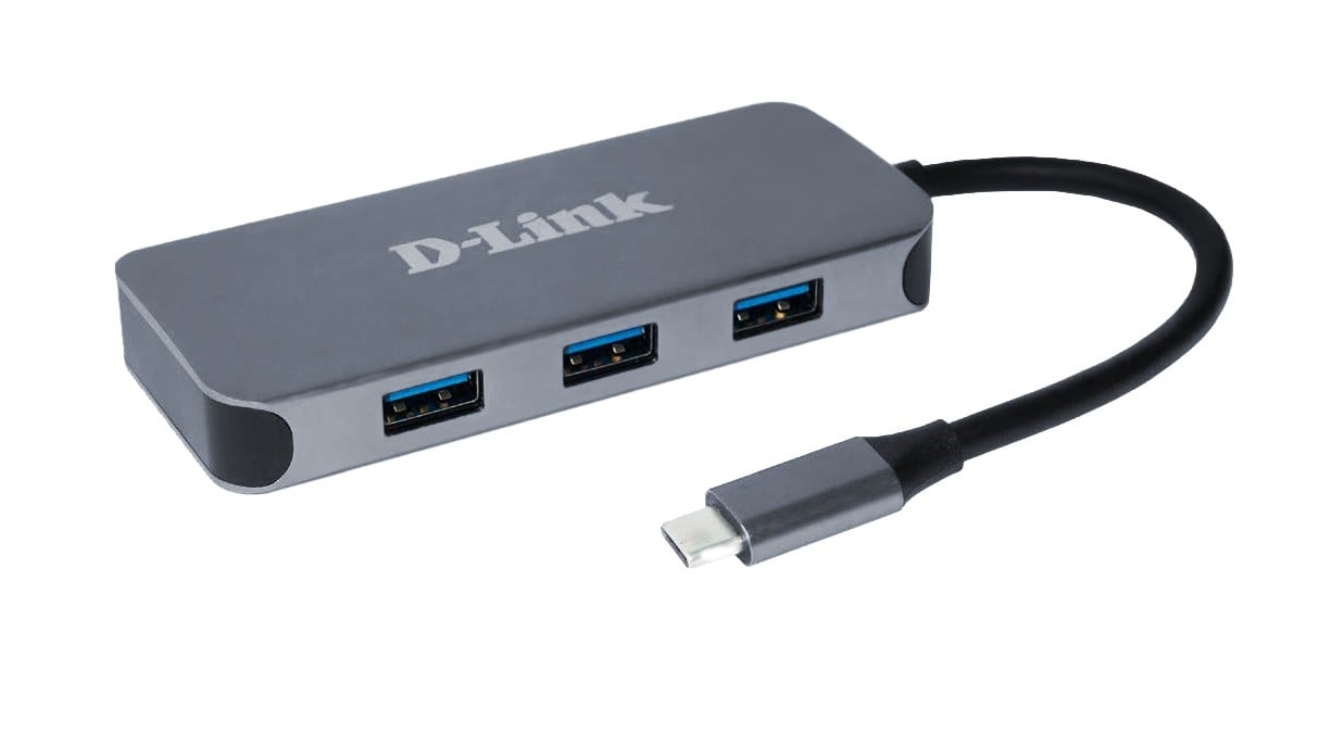D-Link 6-in-1 USB-C Hub with HDMI/Gigabit Ethernet/Power Del...