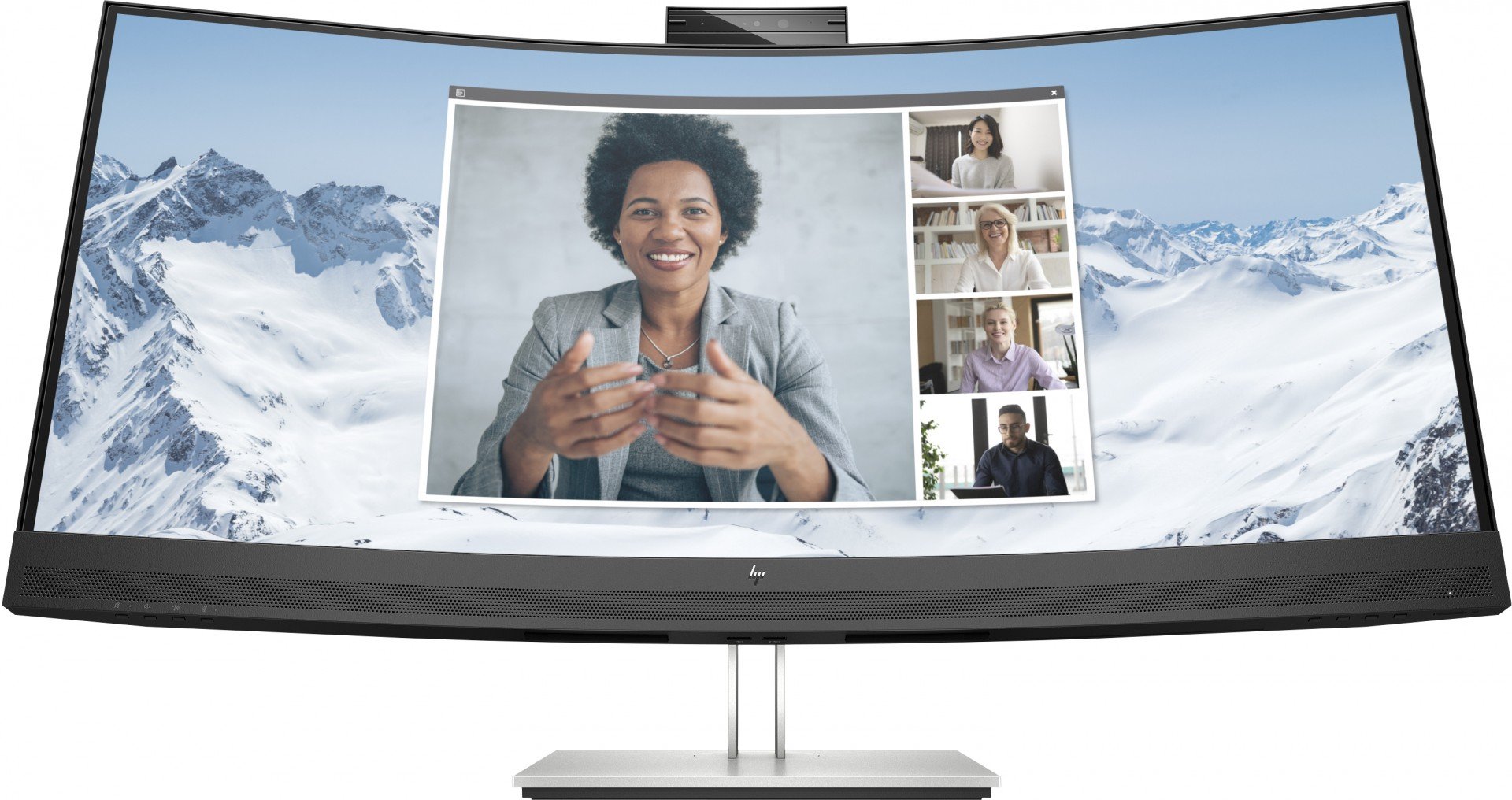 HP E34m G4 86.4 cm (34) 3440 x 1440 pixels Wide Quad HD Bla