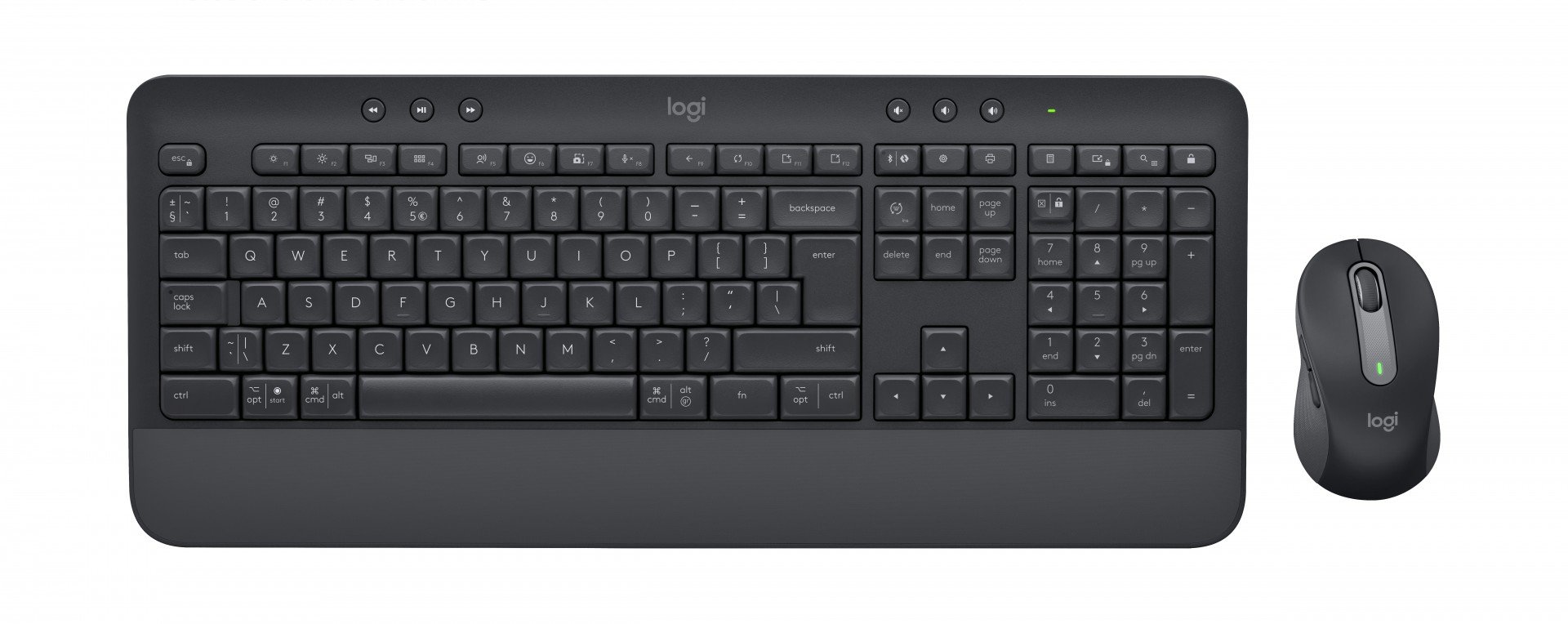 Logitech Signature MK650 Combo for Business – QWERTY – USA International – graphite