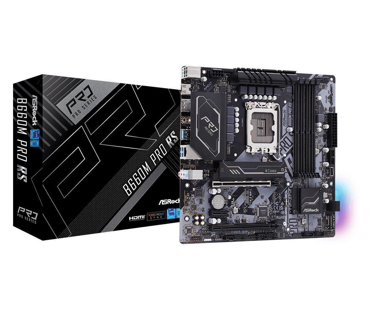 ASRock B660M Pro RS Motherboard