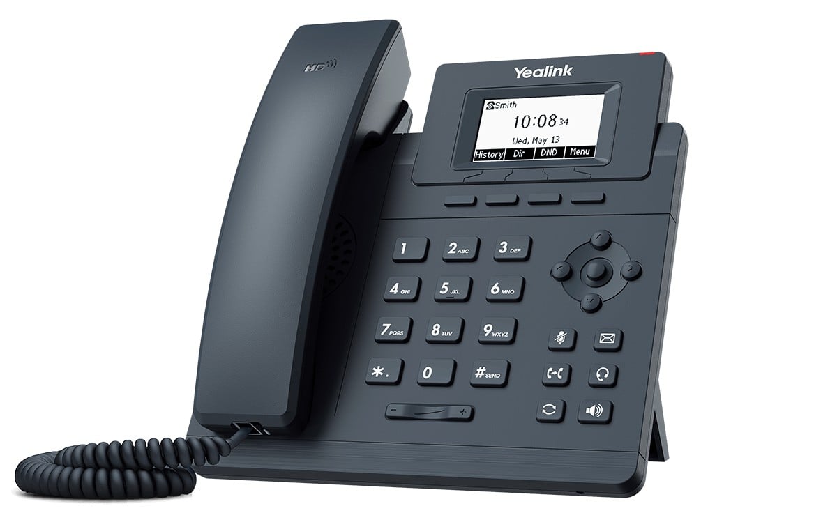 Yealink SIP-T30 IP phone Black LCD