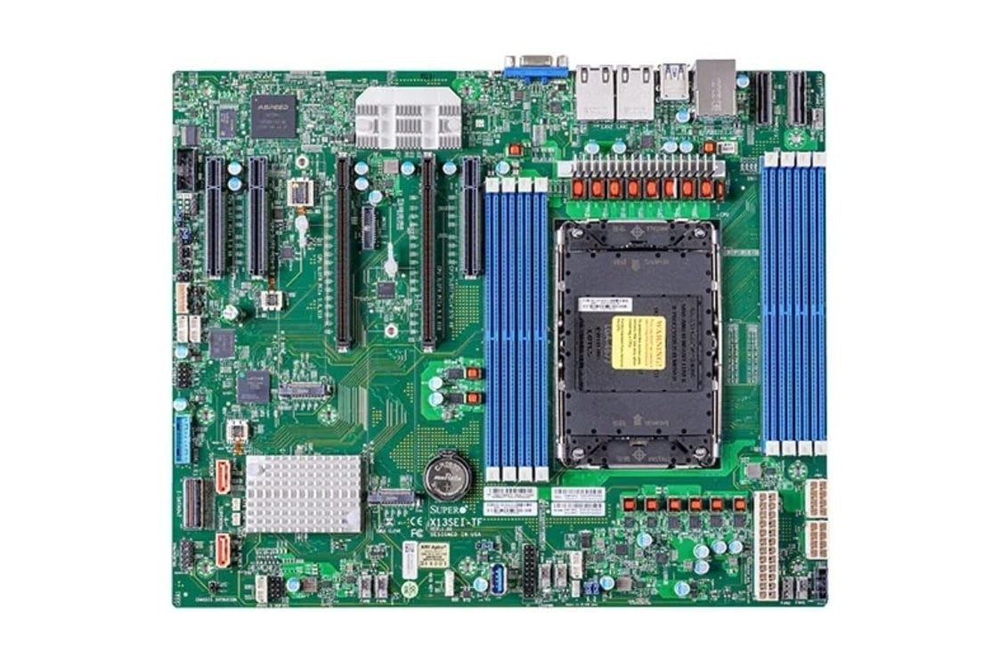 Supermicro MBD-X13SEI-TF-B LGA4677 Intel Xeon Scalable Motherboard with 10GbE and M.2 Slots