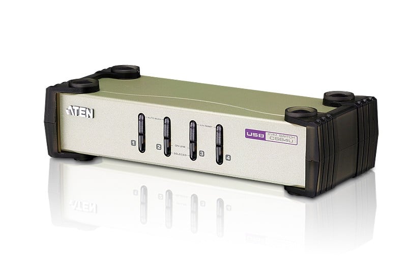 ATEN 4-Port PS/2-USB VGA KVM Switch
