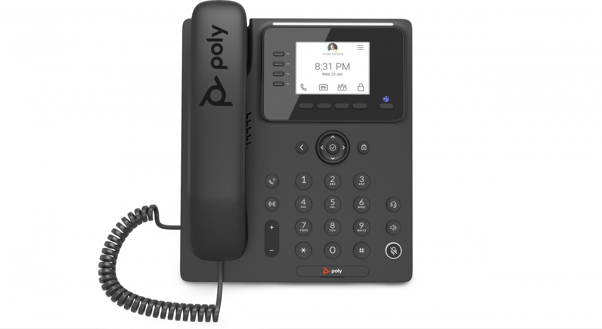 Poly CCX 350 Business Media Phone for Microsoft Teams and PoE-enabled No localization 848Z7AA#AC3