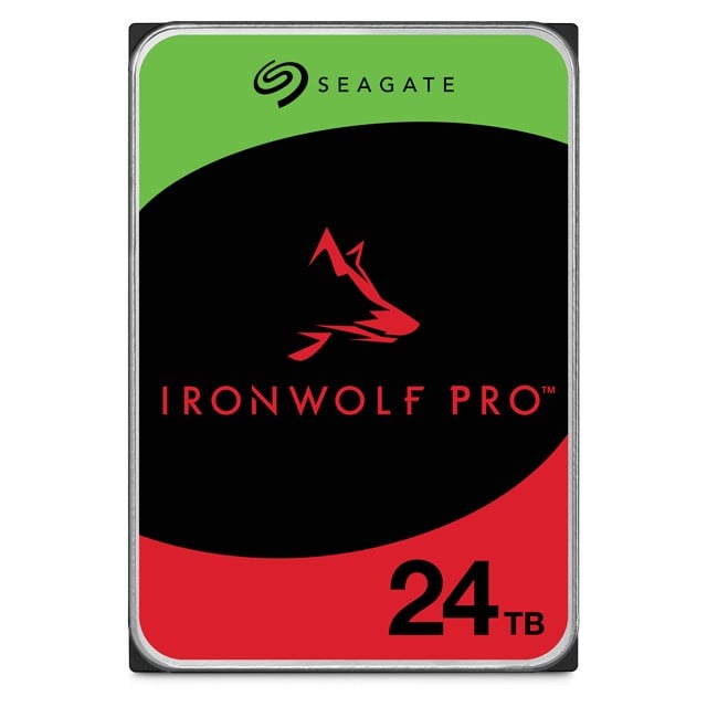 Seagate IronWolf Pro 24TB Internal Hard Drive – SATA 6Gb/s