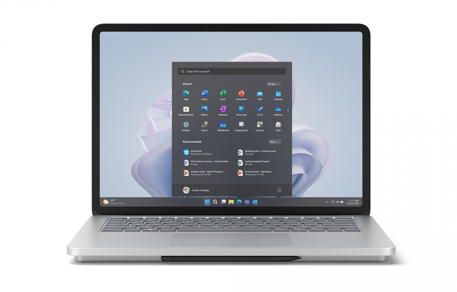 MICROSOFT Surface Laptop Studio 2 Intel Core i7-13800H 14.4inch 32GB 1TB RTX 4050 W11P QWERTY Platinum