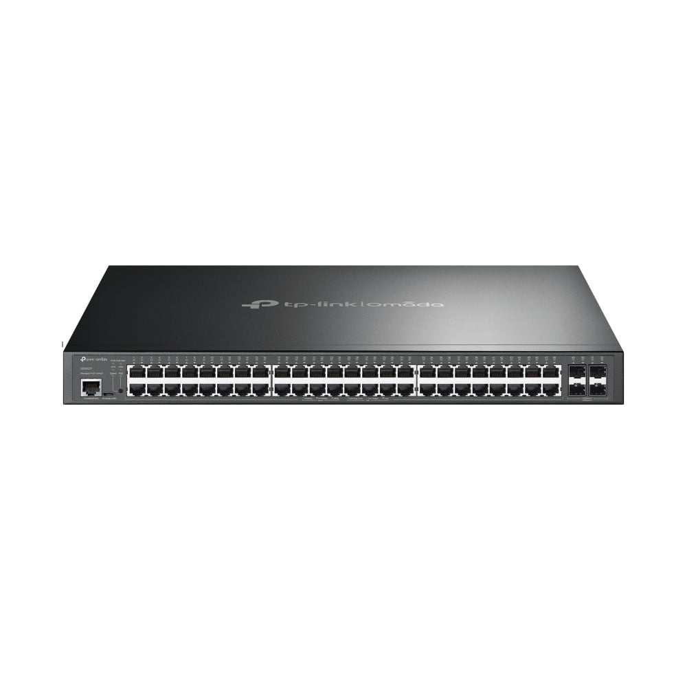 TP-Link SG3452P (TL-SG3452P) JetStream™ 52-Port Gigabit L2+ Managed Switch with 48-Port PoE+