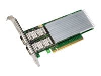 INTEL Networking Adapter 2-port 100GbE QSFP28 Intel E810 PCI-E 4.0 LP Bulk