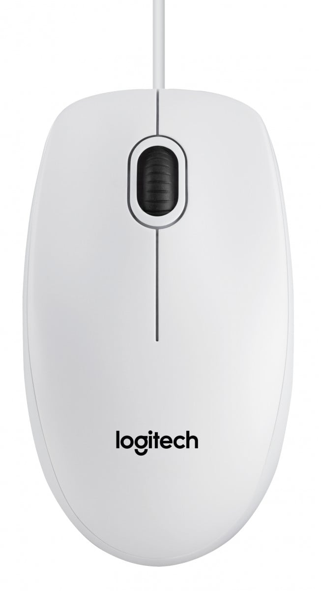 B100 Optical USB Mouse white