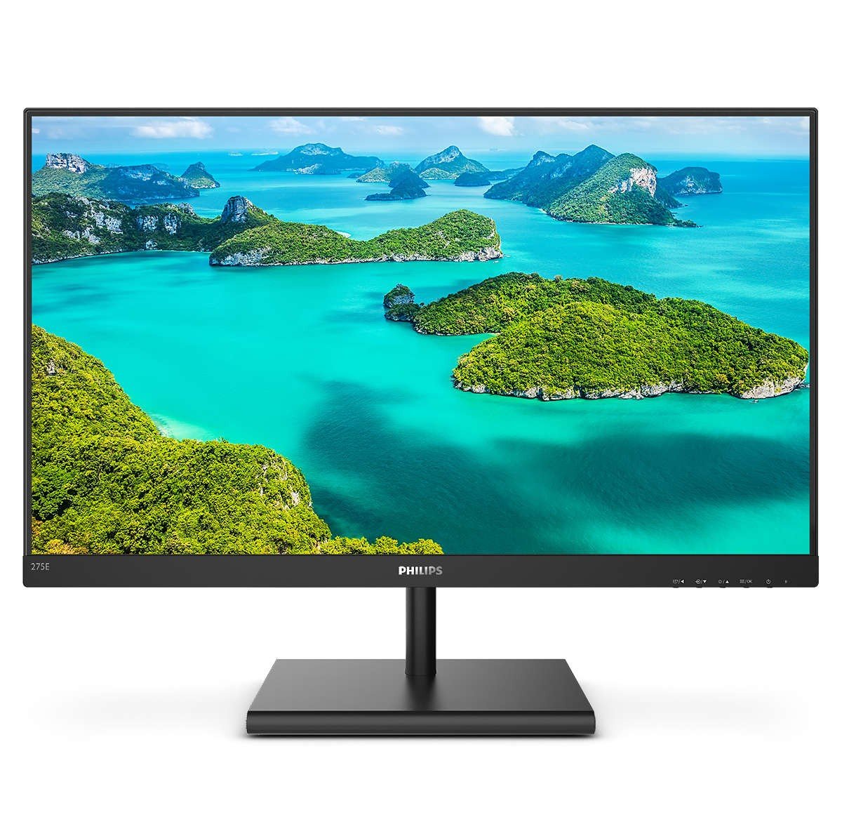 Philips E Line 275E1S/00 LED display 68.6 cm (27″) 2560 x 1440 pixels Quad HD Black