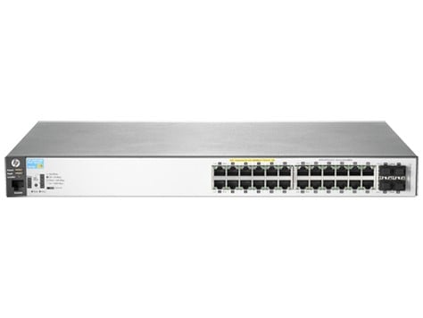 Aruba 2530 24G PoE+ Managed L2 Gigabit Ethernet (10/100/1000) Power over Ethernet (PoE) 1U Grey (J9773A)