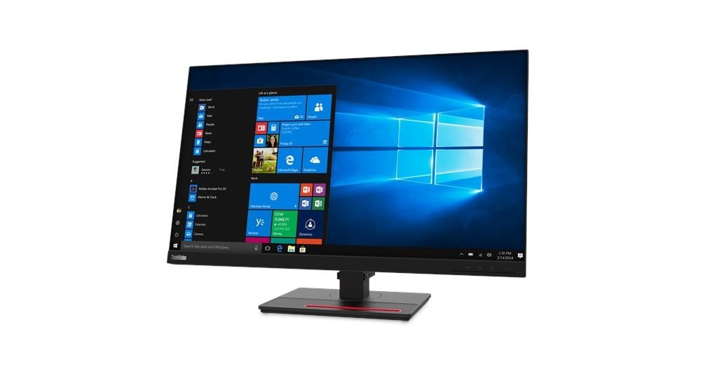 Lenovo ThinkVision T27q-20 68.6 cm (27″) 2560 x 1440 pixels Quad HD LCD Black