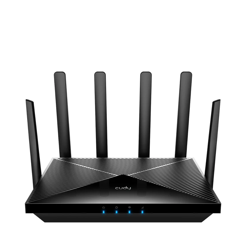 Cudy P5 wireless router Gigabit Ethernet Dual-band (2.4 GHz / 5 GHz) 5G Black