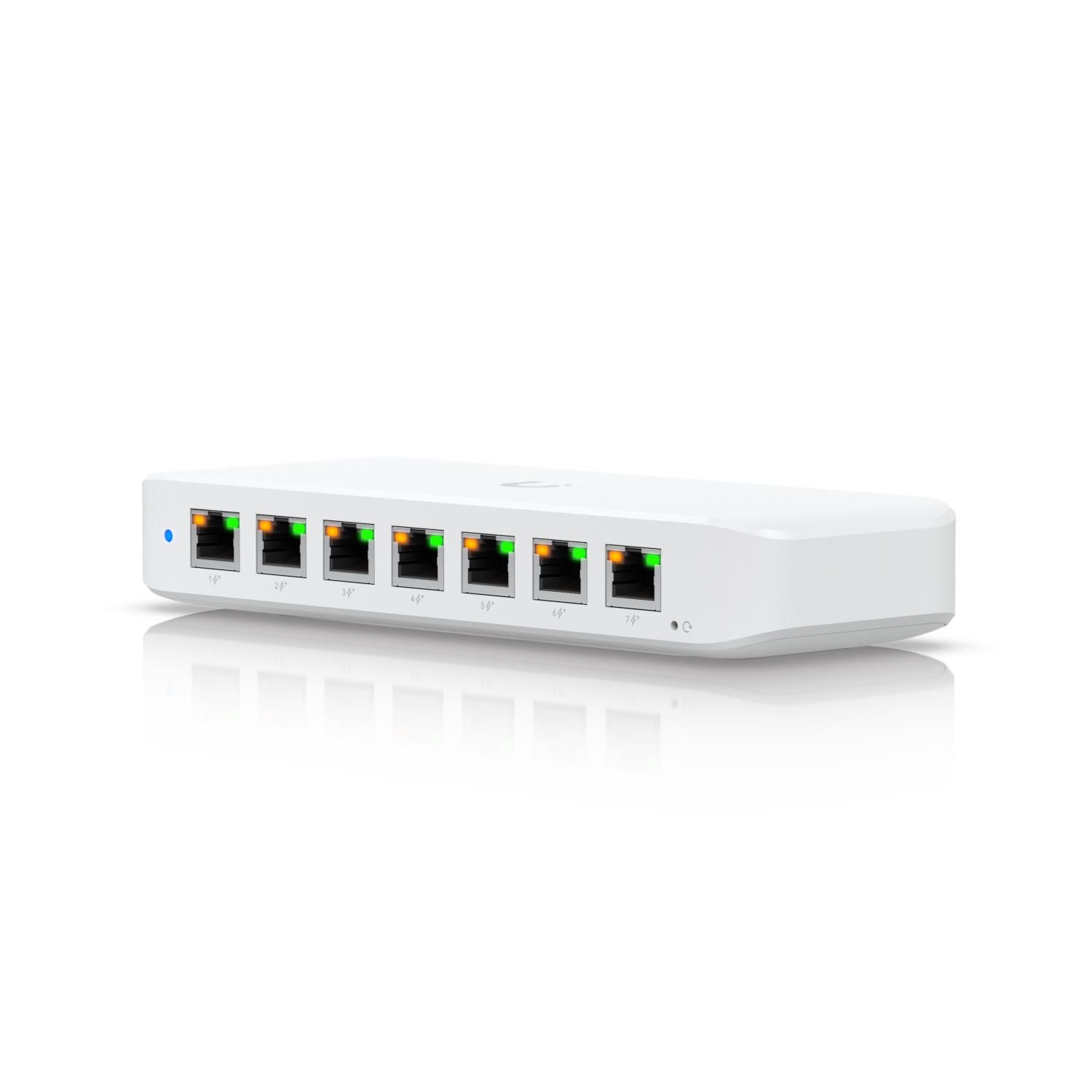 Ubiquiti USW-ULTRA-210W UniFi 8-Port GbE PoE+ powered by GbE++ input 210W
