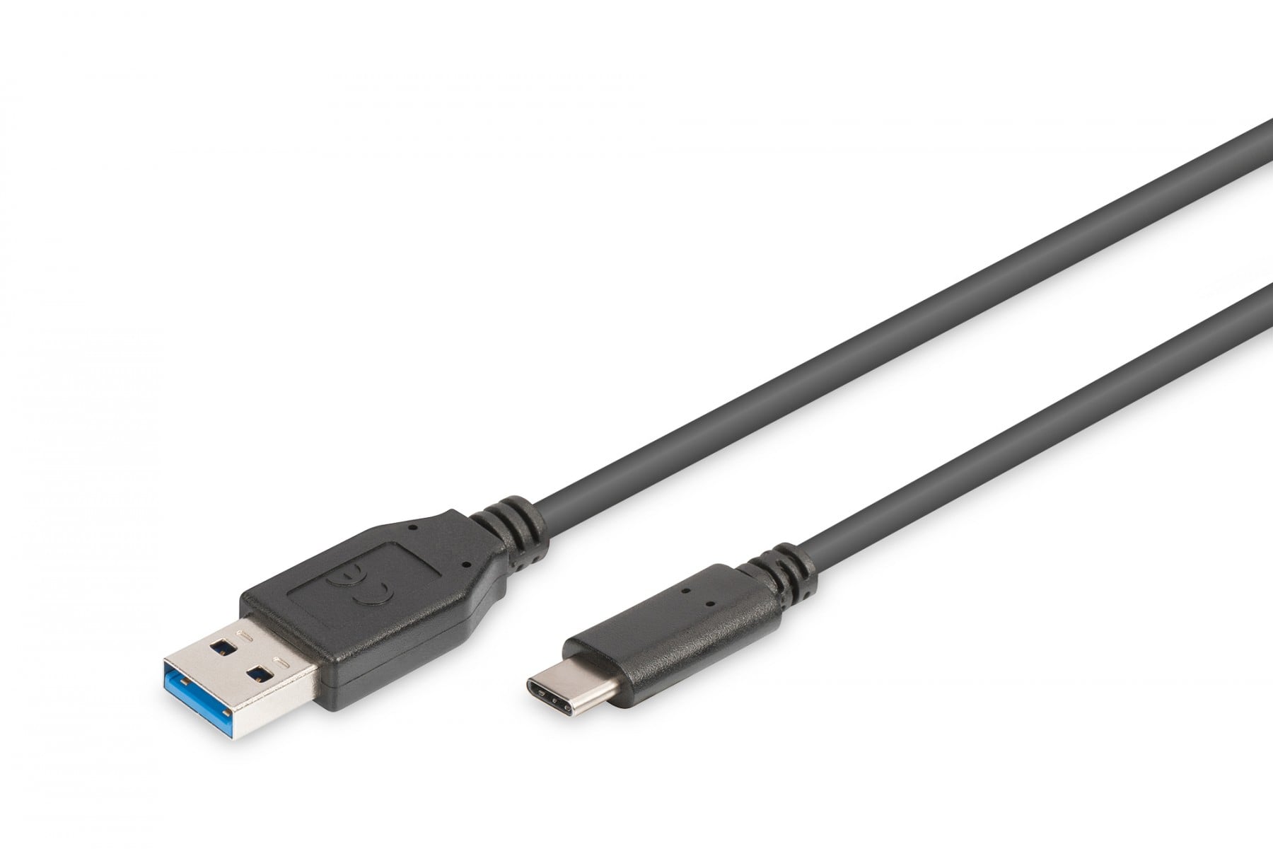 USB Type-C connection cable, type C to A M/M, 1.0m, 3A, 5GB, 3.0 Version, bl