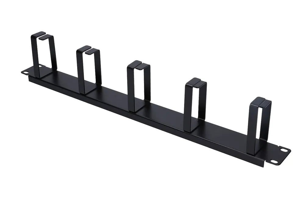 Extralink Cable organizer | 1U, black