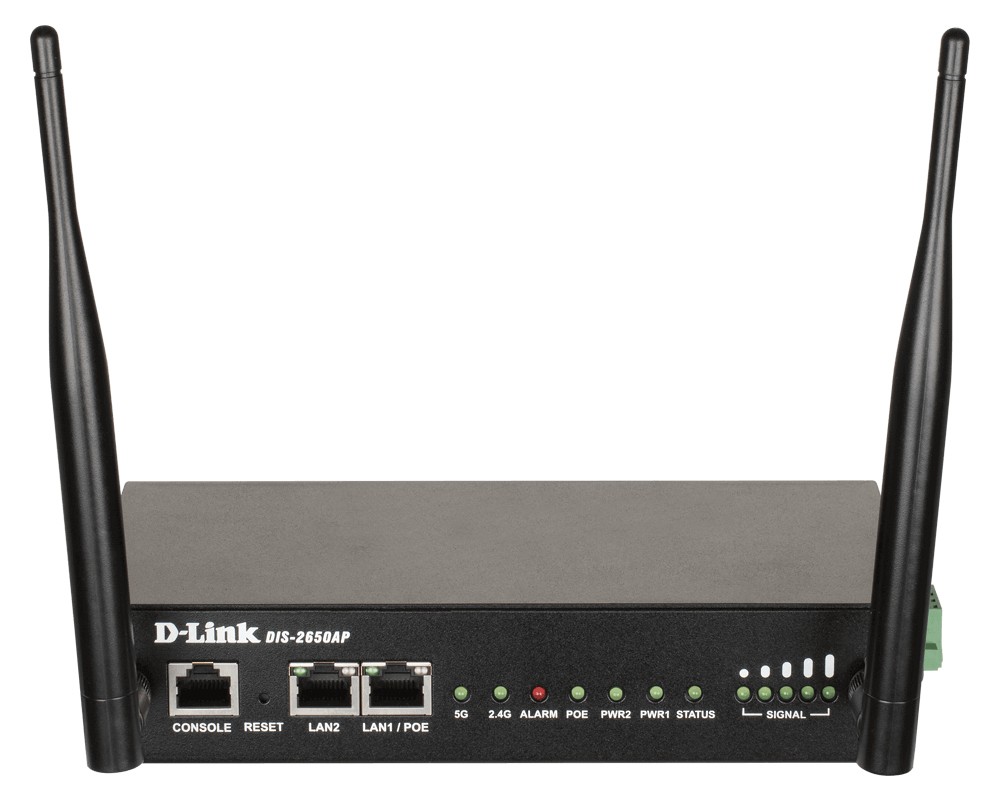 D-Link DIS-2650AP wireless access point 1200 Mbit/s Black Power over Ethernet (PoE) - Slika 2