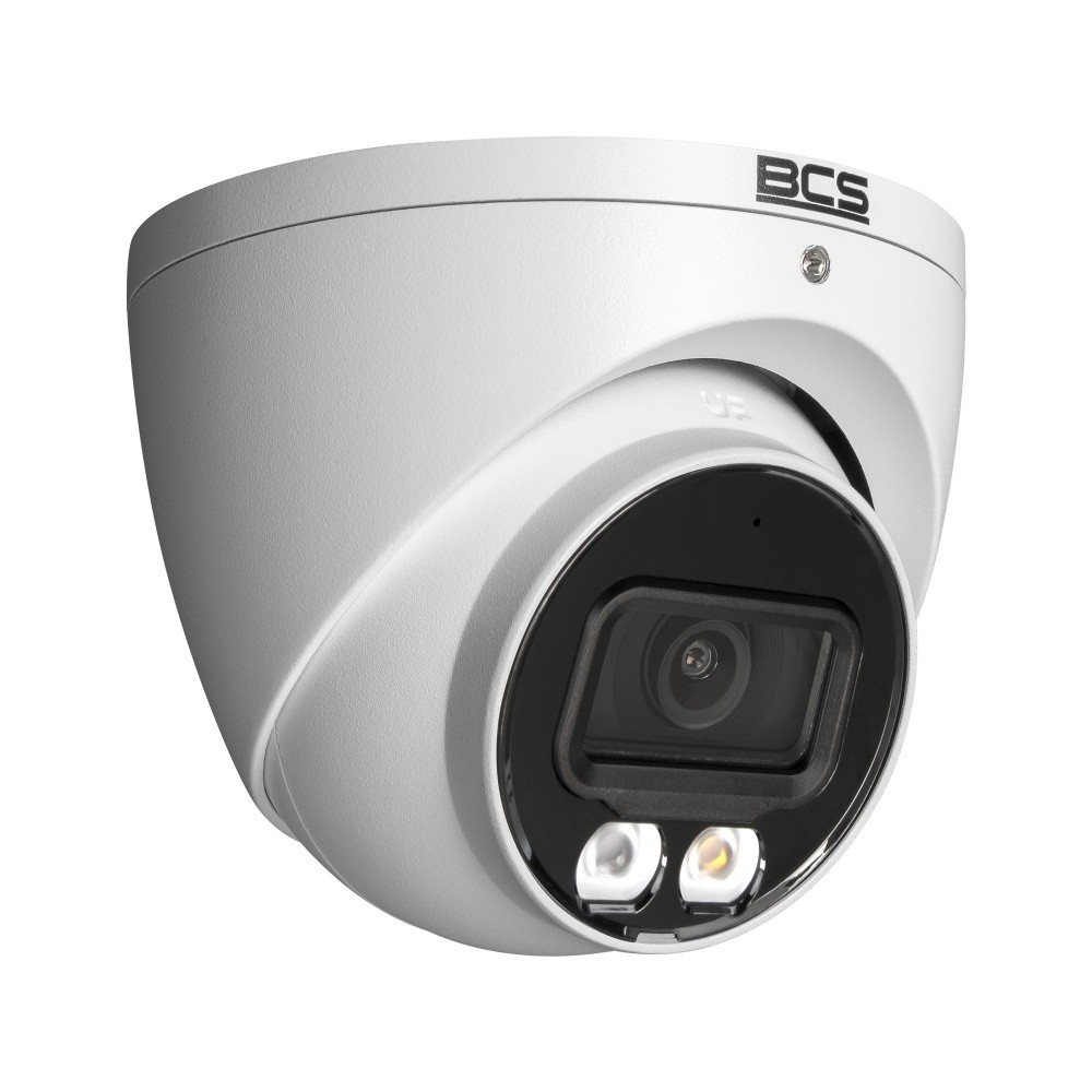 BCS BCS-L-EIP14FCR3L3-Ai1 IP Dome Camera 4MP with NightColor Technology and Microphone