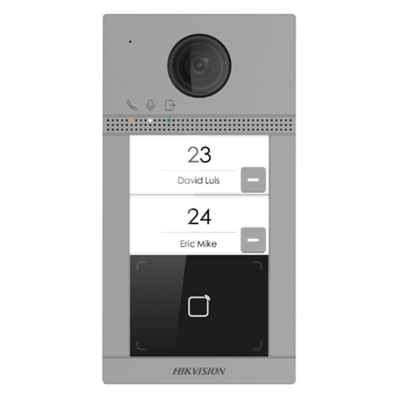 Hikvision DS-KV8213-WME1(C) 2 Buttons Metal Villa Door Station