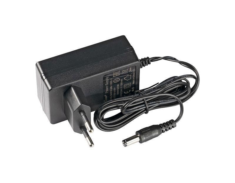 24v 1.2A power supply, straight plug (with EU or US plugs)