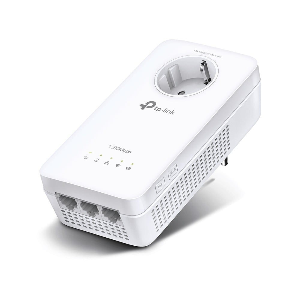 TP-Link TL-WPA8631P AV1300 Gigabit Passthrough Powerline AC1200 Wi-Fi Extender