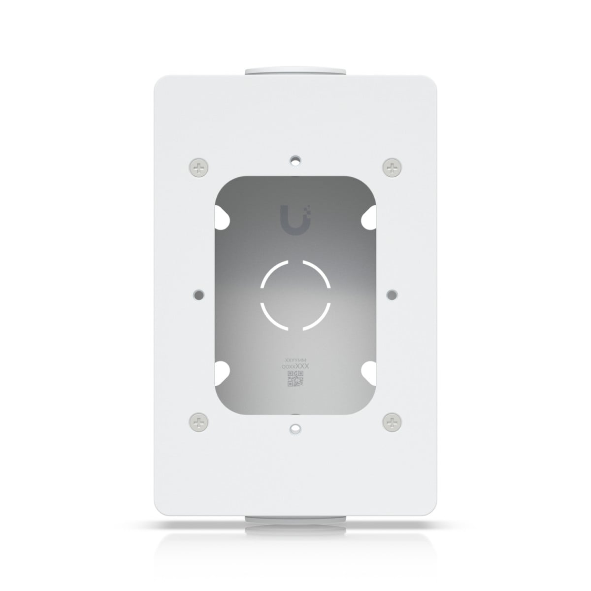 Ubiquiti UACC-Reader-JB-W Junction box for UniFi Access Readers and Intercom Viewers that support flat surf