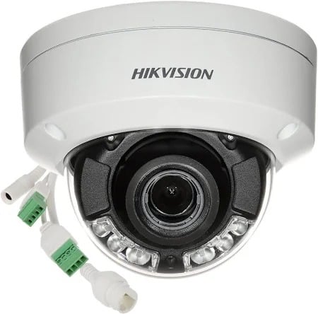 Hikvision DS-2CD2746G2HT-IZS(2.8-12mm)(eF) 4 MP Powered by Darkfighter Motorized Varifocal Dome Network Camera
