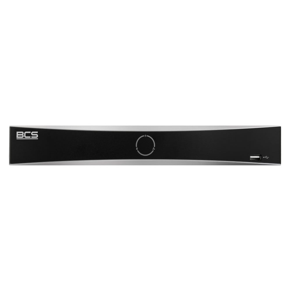 BCS BCS-V-NVR0401-4KE-4P(3) 4-Channel IP Recorder with AcuSense Technology and PoE 50W